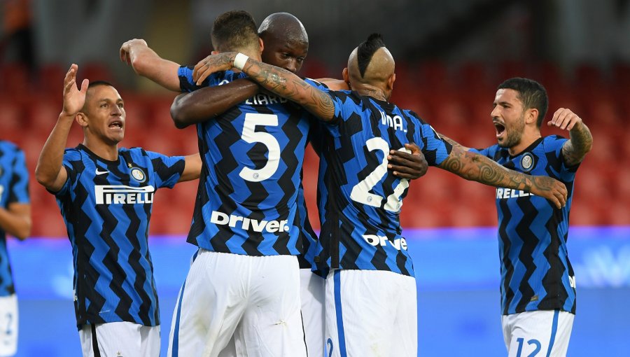 Alexis anotó y Vidal influyó en un gol en triunfo del Inter sobre el Sassuolo