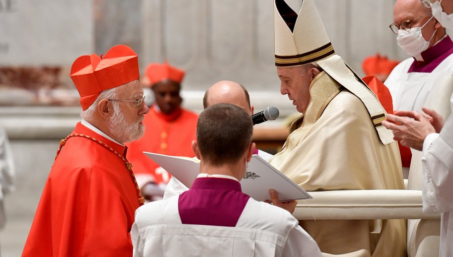 Celestino Aós es nuevo cardenal de la iglesia chilena: Asumió en el Vaticano