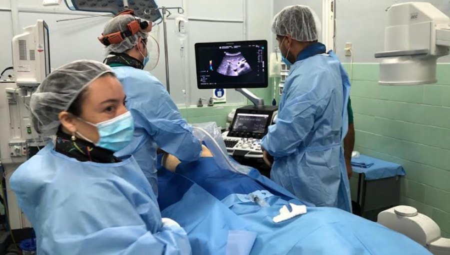 Con éxito se realizó inédito procedimiento de radiología intervencional en Hospital Pereira de Valparaíso