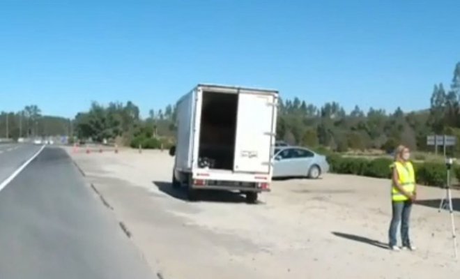 Familia fue sorprendida escondida en camión intentando pasar cordón sanitario en dirección a El Tabo