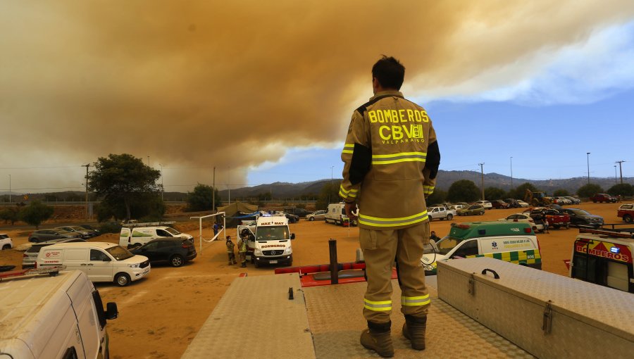 Incendio en Quilpué ya superó las 3 mil hectáreas y mantiene dos focos de peligro