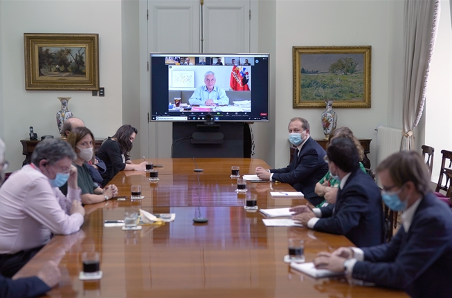Presidente Piñera encabezó reunión de Consejo Asesor Presidencial para la Modernización del Estado
