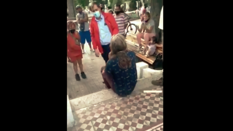 Christian Beals en la polémica: video muestra al alcalde de San Felipe agrediendo a un sujeto en la plaza