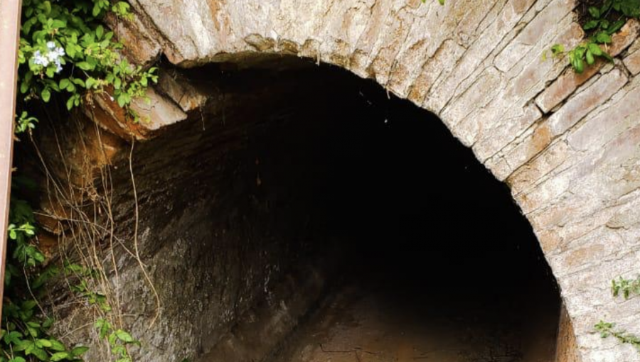 Trabajos de pavimentación dejan al descubierto túneles subterráneos en Limache