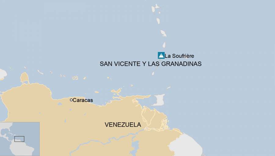 Miles de personas son evacuadas en San Vicente y las Granadinas tras erupción del volcán Soufriere