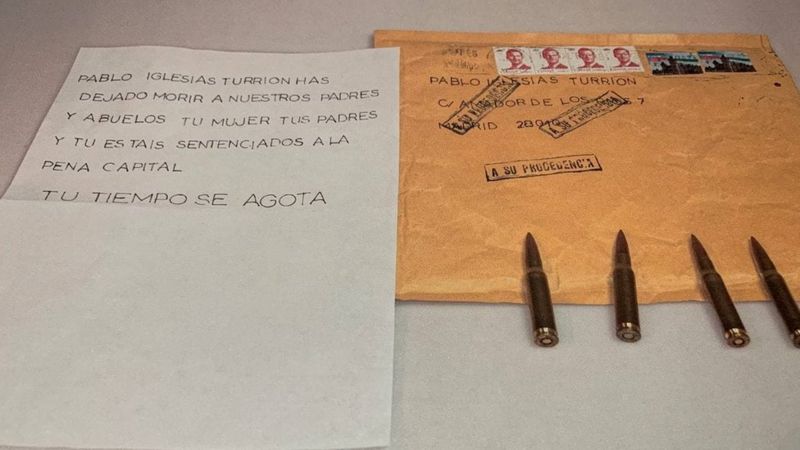 Hallan ADN y huellas dactilares en las tres primeras cartas con amenazas de muerte enviadas a autoridades españolas