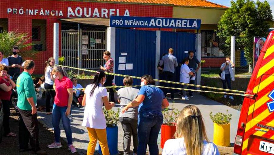 Al menos tres bebés y dos adultos murieron tras ser apuñalados en guardería en Brasil