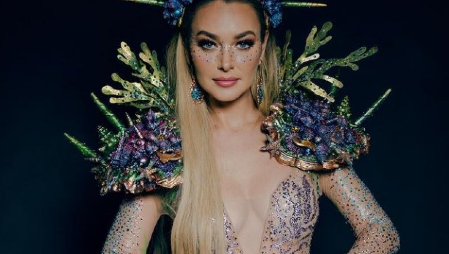 Daniela Nicolás impacta con traje típico inspirado en "La Pincoya" para el Miss Universo