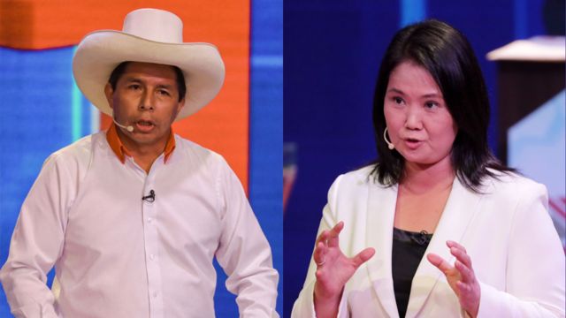Con un 95% de los votos escrutados: Pedro Castillo supera a Keiko Fujimori en elecciones presidenciales de Perú