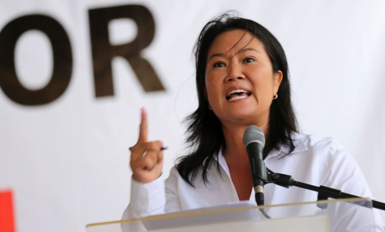Keiko Fujimori presenta acción para anular cerca de 200 mil votos en elecciones presidenciales de Perú