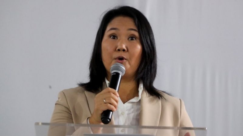 Keiko Fujimori asume su derrota aunque insiste en calificar la victoria de Pedro Castillo como "ilegítima"
