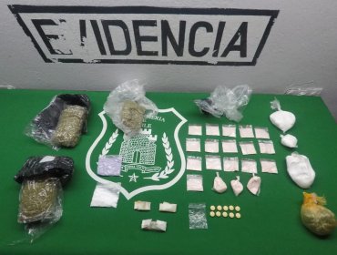 Gendarmería impide ingreso de cocaína, marihuana y ketamina a la cárcel de Quillota