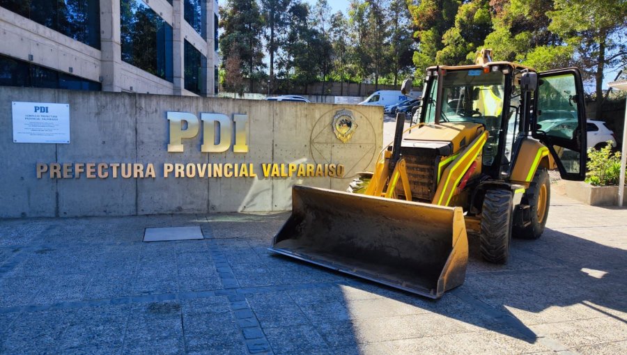 Recuperan en Placilla de Valparaíso máquina industrial avaluada en $65 millones que habría sido sustraída en la región Metropolitana