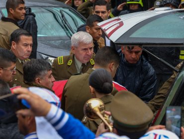 General Yáñez en funeral de carabinero asesinado en Cañete: "No vamos a descansar, tenemos que hacer justicia"